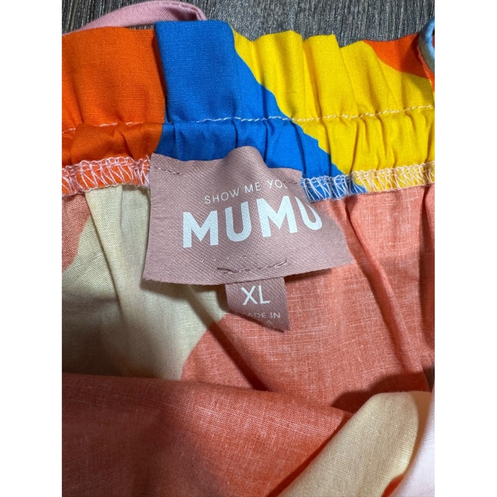 Show Me Your Mumu Womens Rainbow Key Angel Mini Dress XL Strappy Beach Tropical - Picture 5 of 10